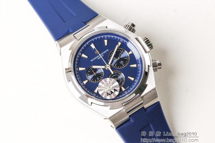 江詩丹頓 Vacheron Constantin 8F工廠最新力作 VC縱橫四海系列 OVERSEAS計時系列 7750機芯 高檔男士腕表  wssb4304